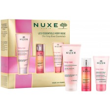 Nuxe Very Rose Комплект - Душ гел, Крем за ръце и Парфюмна вода, 100 + 50 + 30 ml -1