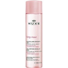 Nuxe Very Rose Успокояваща мицеларна вода 3 в 1, 200 ml