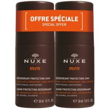 Nuxe Men Комплект - Рол-он дезодорант, 2 х 50 ml (Лимитирано) -1