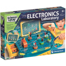 Образователен комплект Clementoni Science & Play - Лаборатория по Електроника