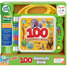 Образователна книжка LeapFrog - 100 животни