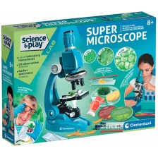 Образователен комплект Clementoni Science & Play - Супер микроскоп -1