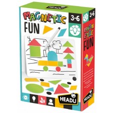 Образователна игра Headu Montessori - Забавни магнити