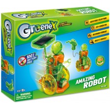 Образователен STEM комплект Amazing Toys Greenex - Соларен робот -1