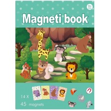 Образователна книжка с магнити Raya Toys - Светът на животните -1