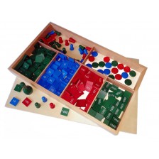 Образователен комплект Smart Baby - Математическа игра с плочки -1