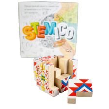 Образователен комплект Stemico - 3D пъзел с българска шевица