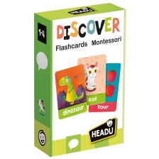 Образователна игра Headu - Открий флашкарти Монтесори -1