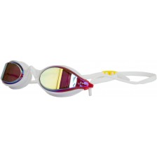 Очила за състезания и фитнес плуване Finis - Circuit 2, Red-yellow mirror -1
