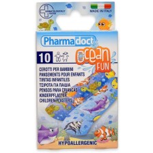 Ocean Fun Детски пластири, 6 х 2 cm, 10 броя, Pharmadoct -1