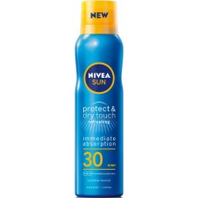 Nivea Sun Охлаждащ спрей Protect & Dry Touch, SPF 30, 200 ml -1
