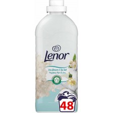 Омекотител Lenor - Lime Blossom & SeaSalt, 1.44 l -1