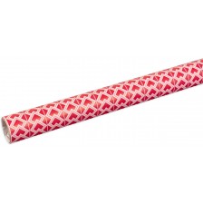 Опаковъчна хартия Apli - Винтидж, 2 х 0.70 m, розова