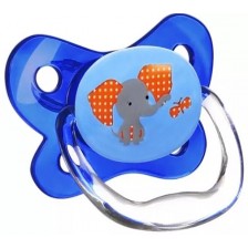 Ортодонтска залъгалка Dr. Brown`s - Пеперуда, 6m+, синя