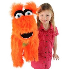 Кукла за куклен театър The Puppet Company - Оранжево чудовище -1