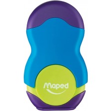 Острилкогума Maped Loopy - Soft Touch, синя -1