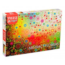 Пъзел Yazz Puzzle от 1000 части - Абстрактни цветя -1