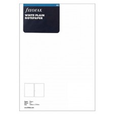 Пълнител за органайзер Filofax A5 - Бели листове -1