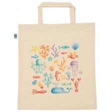 Памучна торба за оцветяване Goki - 38 х 42 cm