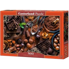 Пъзел Castorland от 500 части - Шоколадови лакомства -1