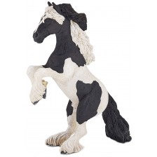 Фигурка Papo Horses, foals and ponies – Изправен кон, порода Коб -1