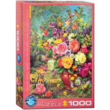 Пъзел Eurographics от 1000 части - Букет цветя -1