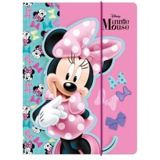 Папка с ластик Derform - Minnie Mouse, А4