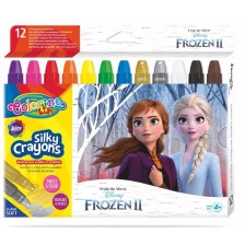 Пастели Colorino Disney - Frozen II Silky, 12 цвята