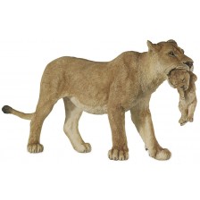 Фигурка Papo Wild Animal Kingdom – Лъвица с малко лъвче