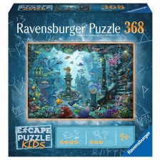 Пъзел-загадка Ravensburger от 368 части - Подводно царство -1