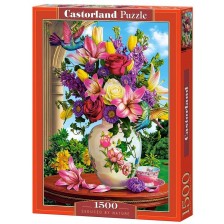 Пъзел Castorland от 1500 части - Цветна идилия -1