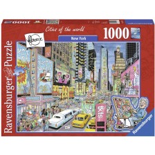 Пъзел Ravensburger от 1000 части - Градовете по света: Ню Йорк -1