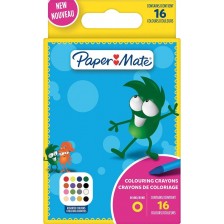 Пастели Paper Mate Kids Colouring - 16 цвята -1