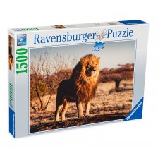Пъзел Ravensburger от 1500 части - Лъвът - царят на животните -1