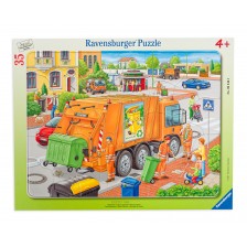 Пъзел Ravensburger от 35 части - Камион за почистване -1