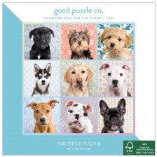 Пъзел Good Puzzle от 500 части - Кучешки портрет -1