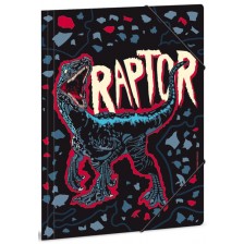 Папка с ластик Ars Una Raptor - A4