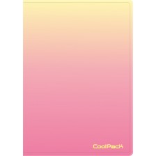 Папка с 20 джоба Cool Pack - A4, Gradient Peach