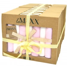 Памучни кърпи LoveMAXX - 7 броя, 20 х 20 cm, розови