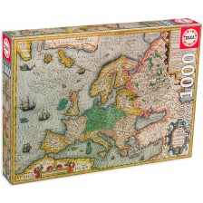 Пъзел Educa от 1000 части - Карта на Европа -1