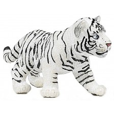Фигурка Papo Wild Animal Kingdom – Малко бяло тигърче -1