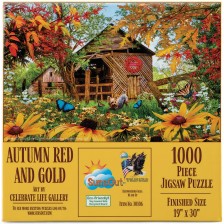 Пъзел SunsOut от 1000 части - Есенни цветове -1