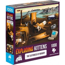 Пъзел Exploding Kittens от 1000 части - Леността на паметта -1