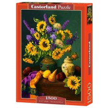 Пъзел Castorland от 1500 части - Есенни съкровища -1