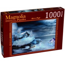 Пъзел Magnolia от 1000 части - Къща и костенурка -1
