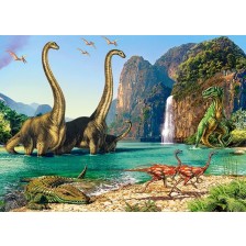 Пъзел Castorland от 60 части - Светът на динозаврите -1