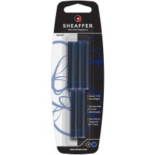 Патрончета за писалки Sheaffer - 5 броя, сини -1