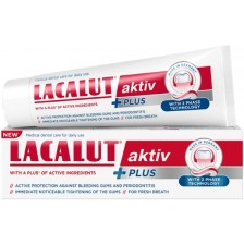 Lacalut Aktiv Паста за зъби Plus, 75 ml -1