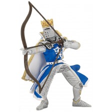Фигурка Papo The Medieval Era – Рицар на Синия дракон, с лък и стрела