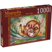 Пъзел Magnolia от 1000 части - Охлювче -1